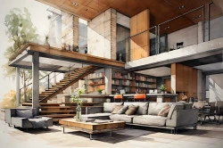 Aménagement intérieur à Bordeaux Métropole